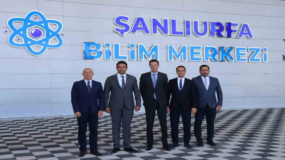 AB Delegasyonu Başkan Vekili Vilcinskas, Şanlıurfa Bilim Merkezine hayran kaldı
