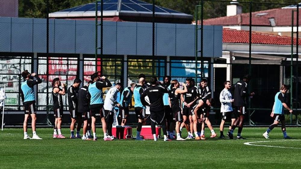 Beşiktaş, Fenerbahçe derbisinin hazırlıklarını sürdürdü

