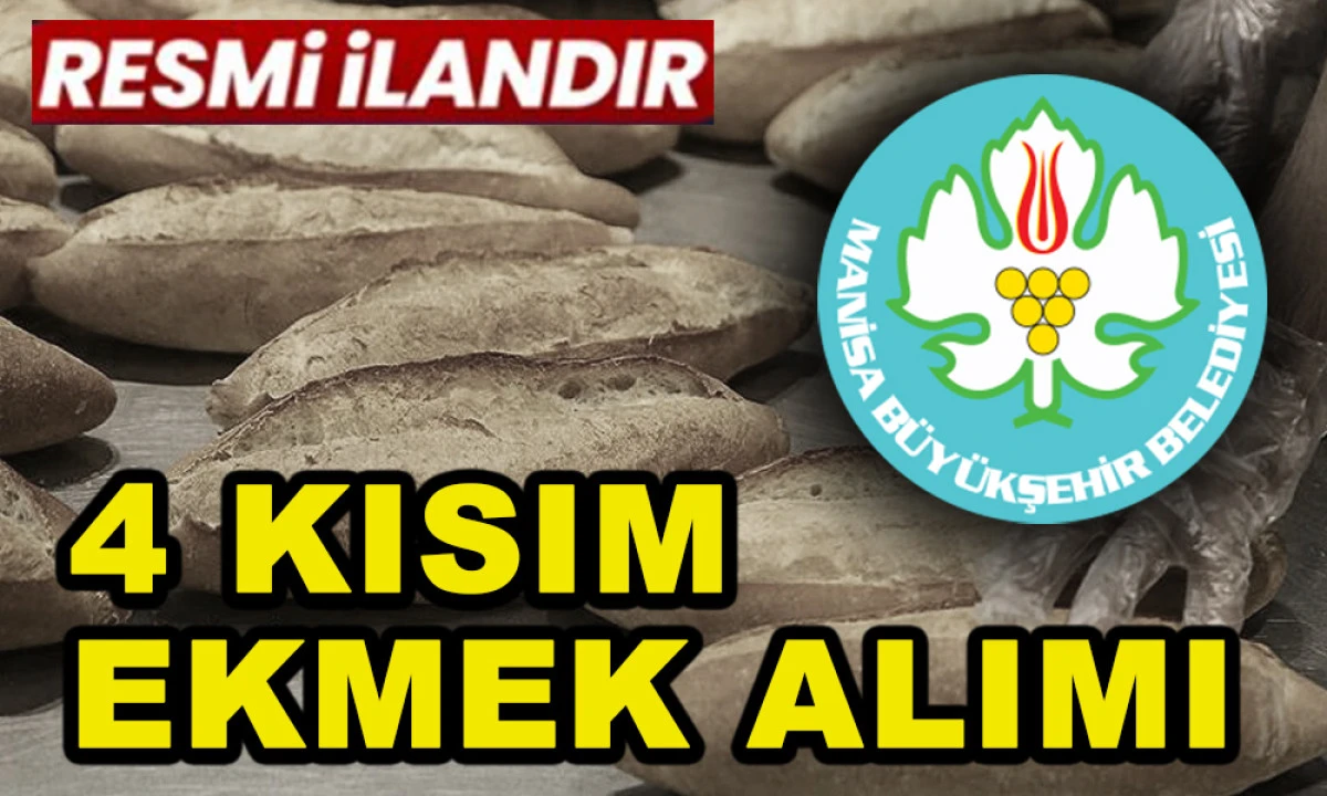 4 KISIM EKMEK ALIMI