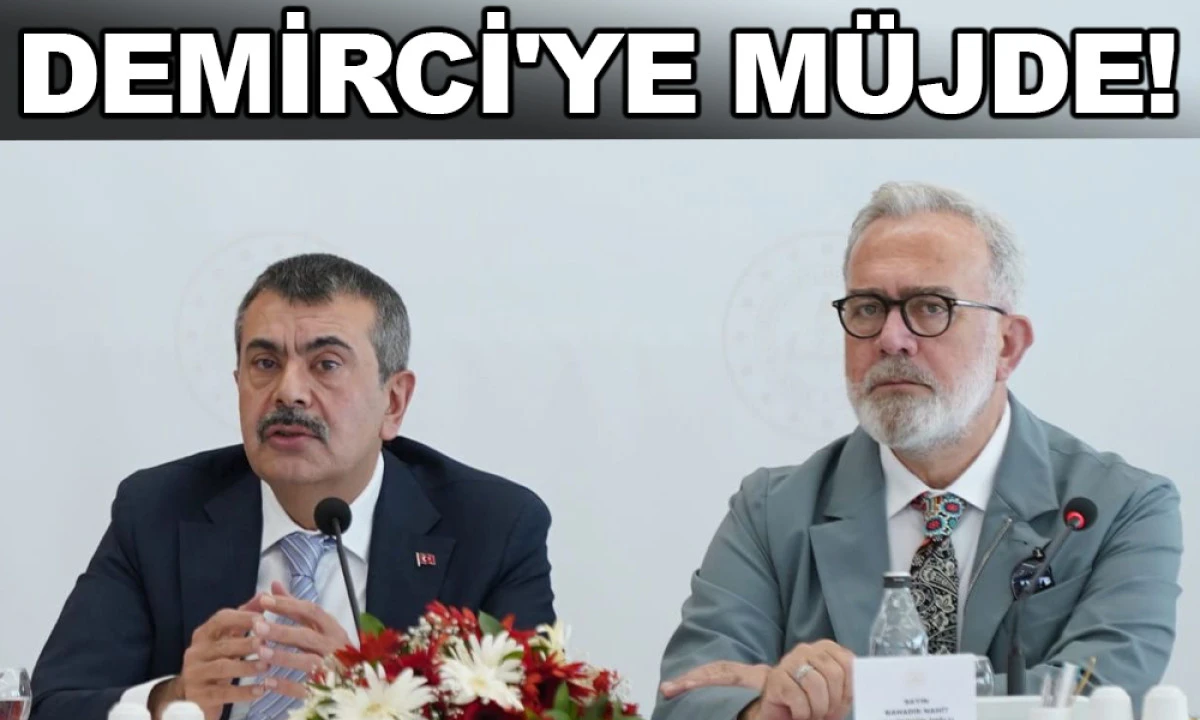 AK PARTİLİ YENİŞEHİRLİOĞLU MÜJDEYİ DUYURDU