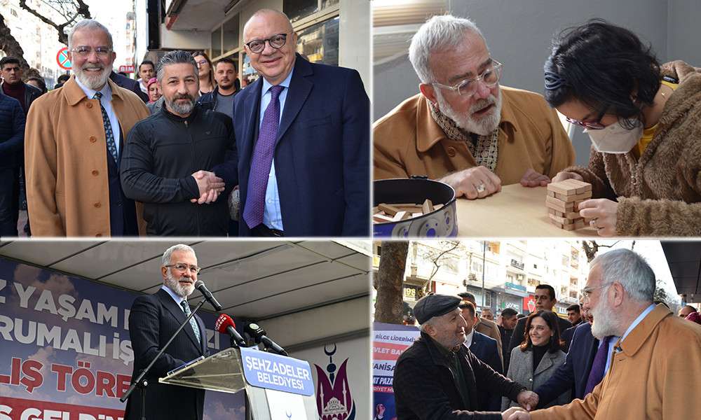 AK PARTİLİ YENİŞEHİRLİOĞLU’NDAN MANİSA’DA YOĞUN TEMPO