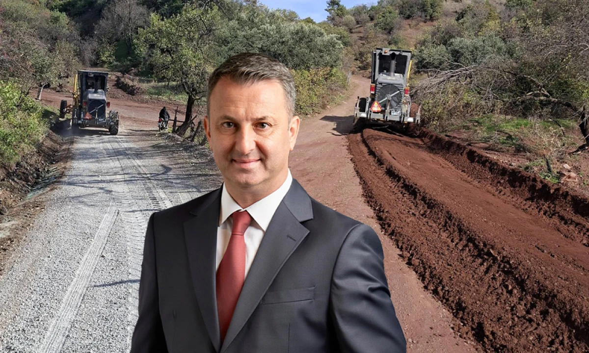 AKHİSAR BELEDİYESİ'NDEN HUMMALI ÇALIŞMA