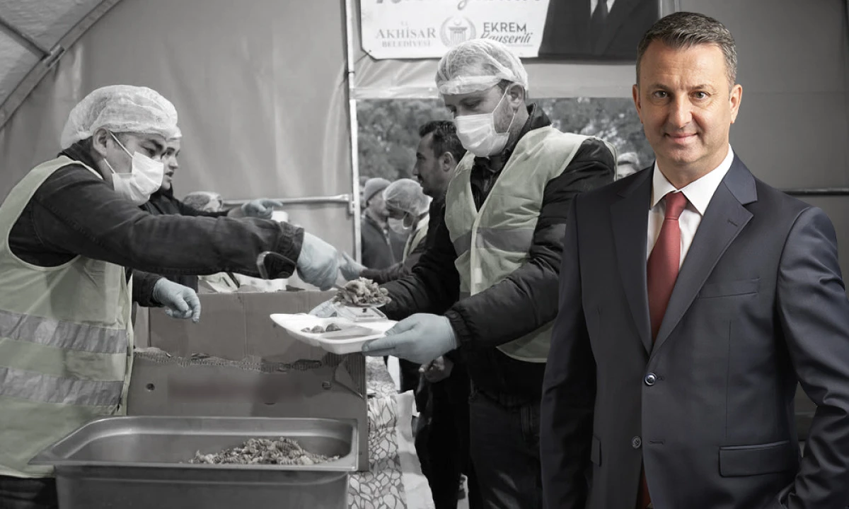 AKHİSAR&rsquo;DA İFTAR &Ccedil;ADIRININ ARTIKLARI DEĞERLENDİRİLİYOR