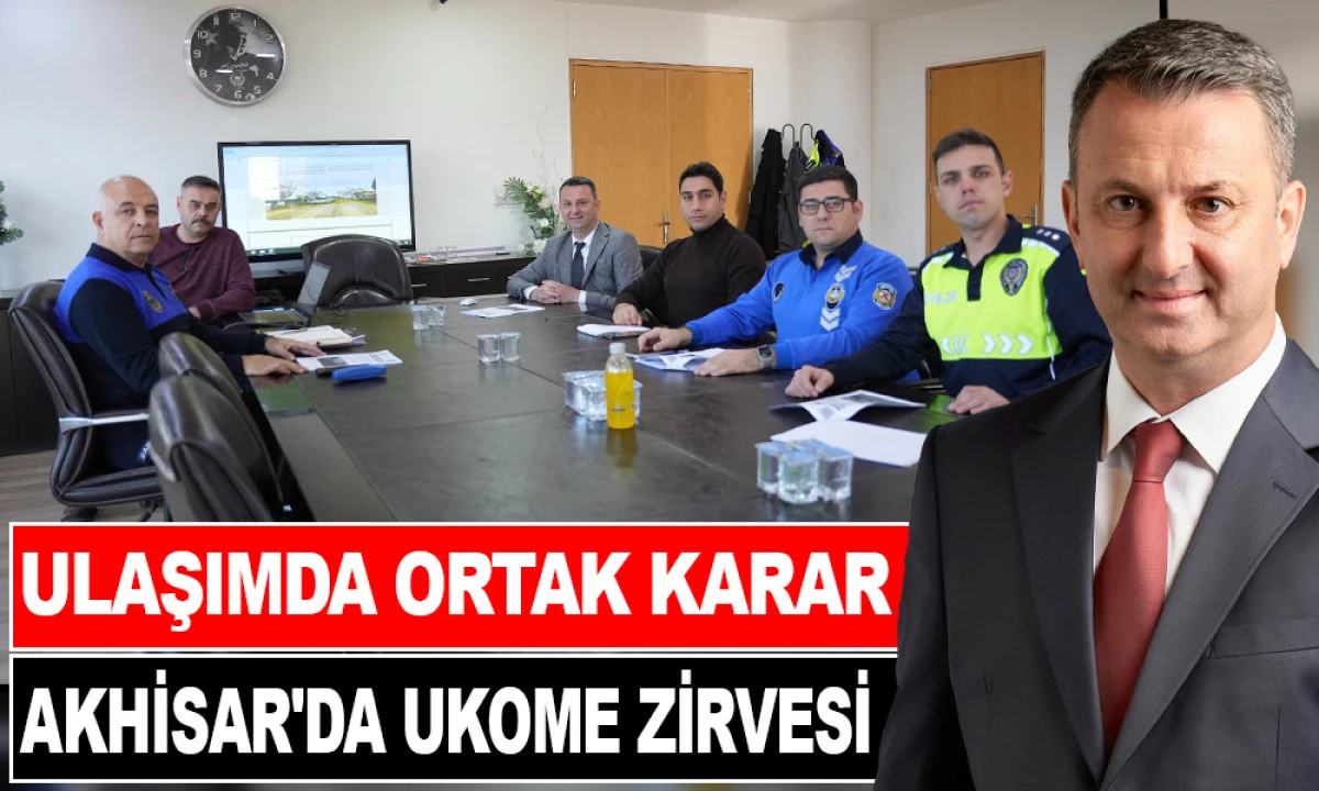 AKHİSAR&rsquo;DA ULAŞIM İHTİYA&Ccedil;LARI MASAYA YATIRILDI