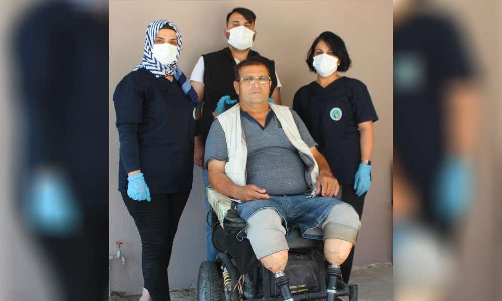 Alaşehir'de evde bakım hizmeti yüzleri güldürüyor   