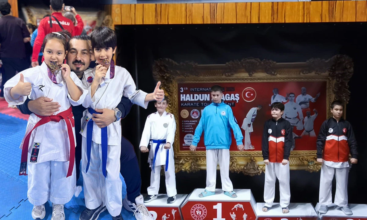 ALAŞEHİRLİ KARATECİLERDEN MADALYA YAĞMURU