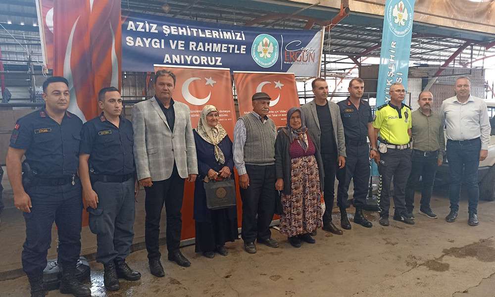 ALAŞEHİRLİ ŞEHİTLERİMİZ DUALARLA ANILDI