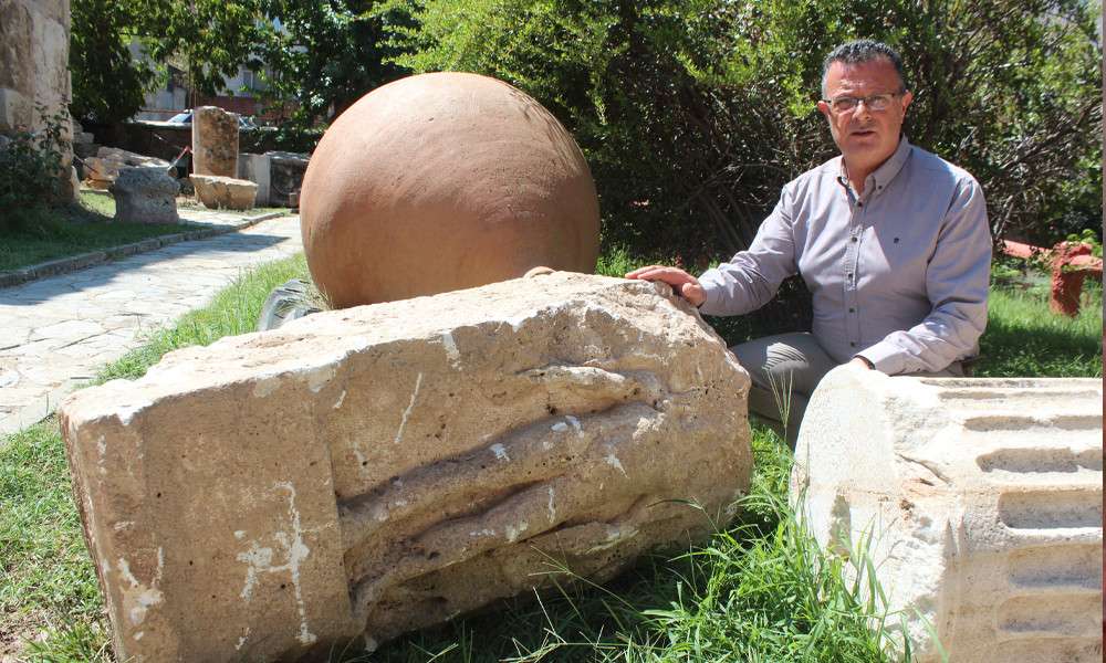 Altyapı &ccedil;alışmalarında 2 bin yıllık tarihi eser ortaya &ccedil;ıktı