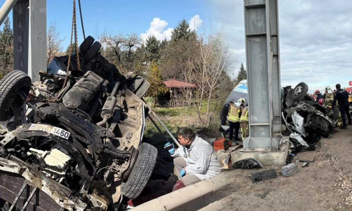 ANKARA&rsquo;DA KATLİAM GİBİ KAZA!
