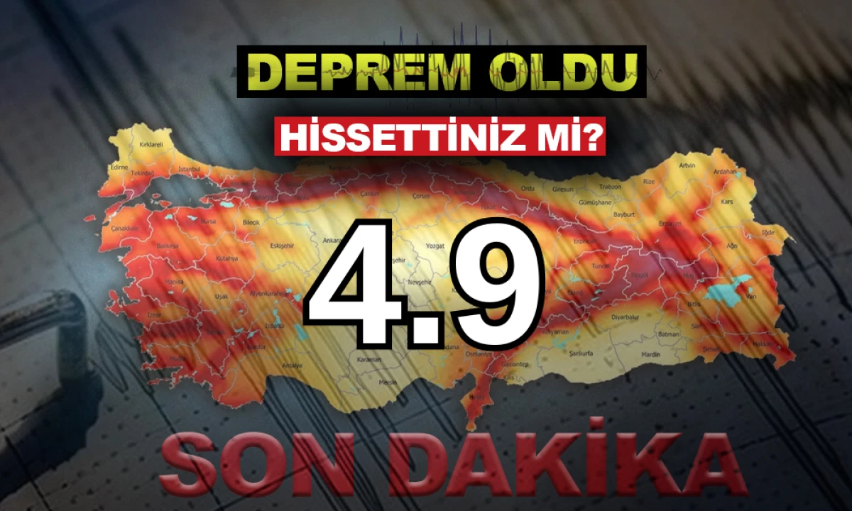 ANTALYA’DA KORKUTAN DEPREM