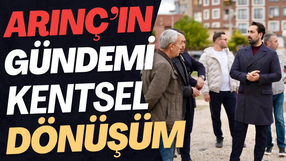 Arınç, Fatih Mahallesi'nin Nabzını Tuttu