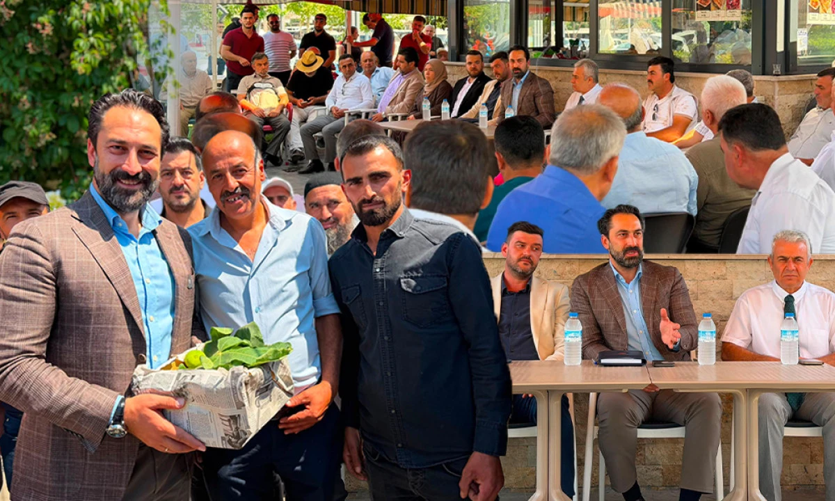 ARIN&Ccedil;, SALİHLİ'NİN NABZINI TUTTU