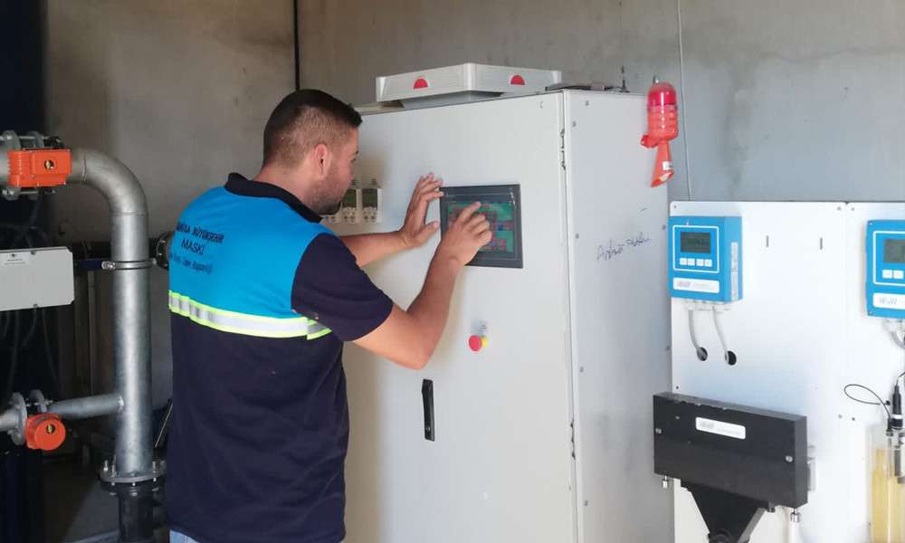 Arıtma tesislerindeki arızaya anında m&uuml;dahale 