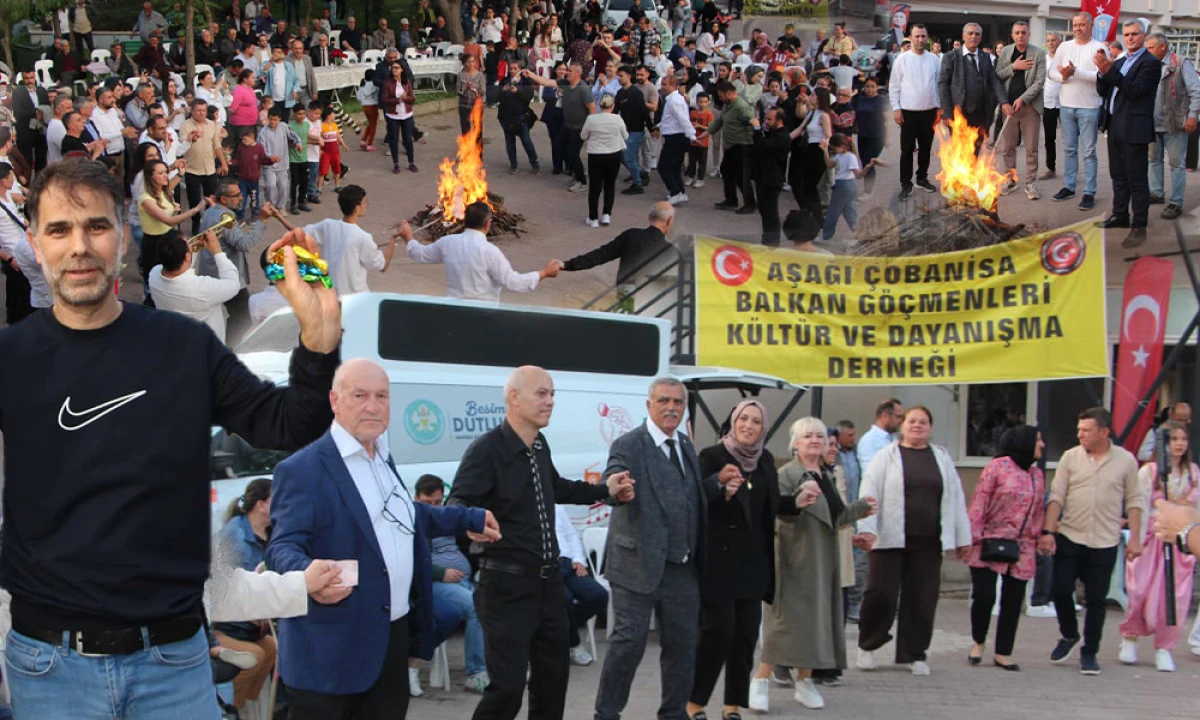 AŞAĞI&Ccedil;OBANİSA'DA HIDIRELLEZ COŞKUSU FESTİVALE D&Ouml;N&Uuml;ŞT&Uuml;