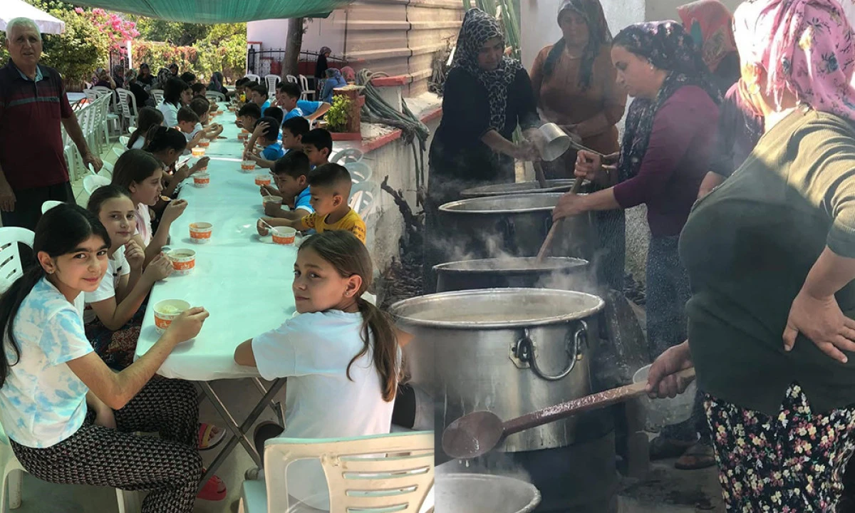 AŞURE VE KEŞKEK GELENEĞİ BU YIL DA DEVAM ETTİ