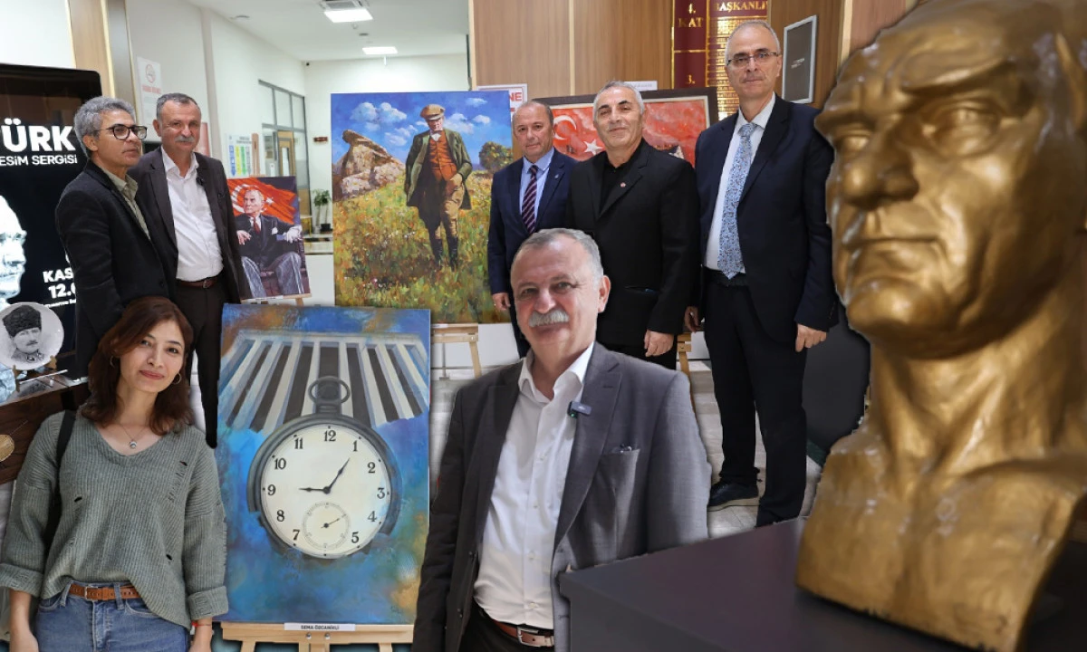ATATÜRK'ÜN İDEALLERİ SANATLA YAŞATILIYOR