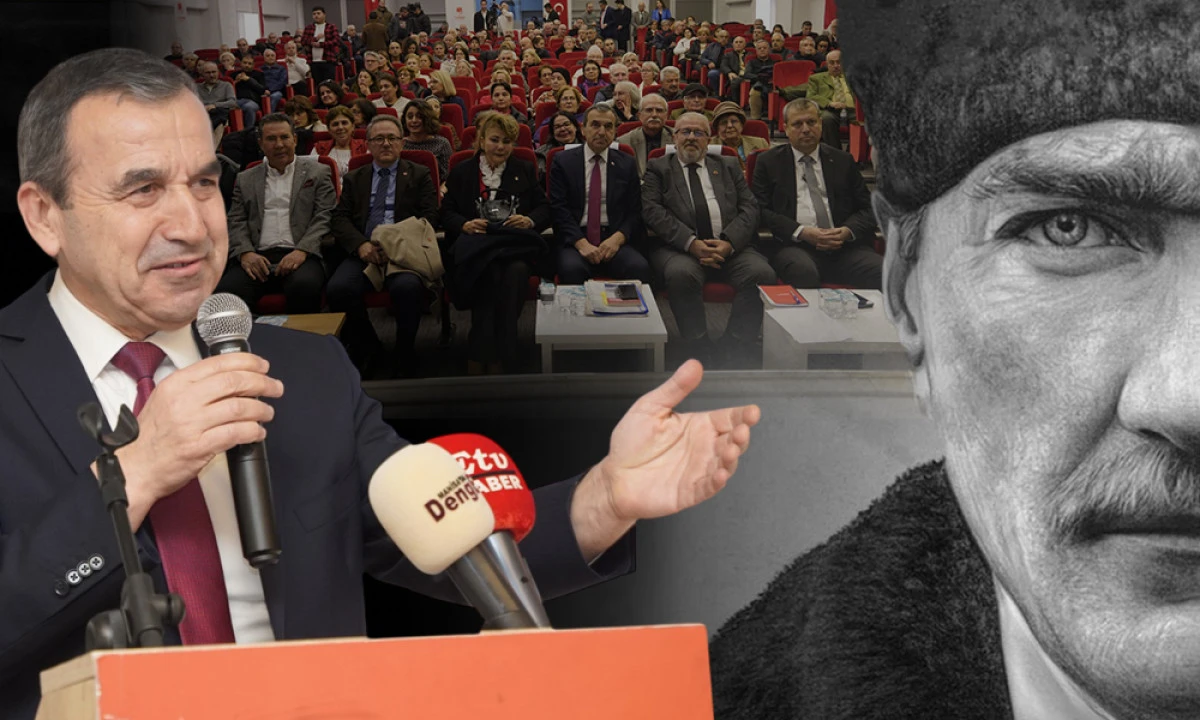 BAB&Uuml;ROĞLU MANİSA&rsquo;DA CUMHURİYET&rsquo;İ ANLATTI