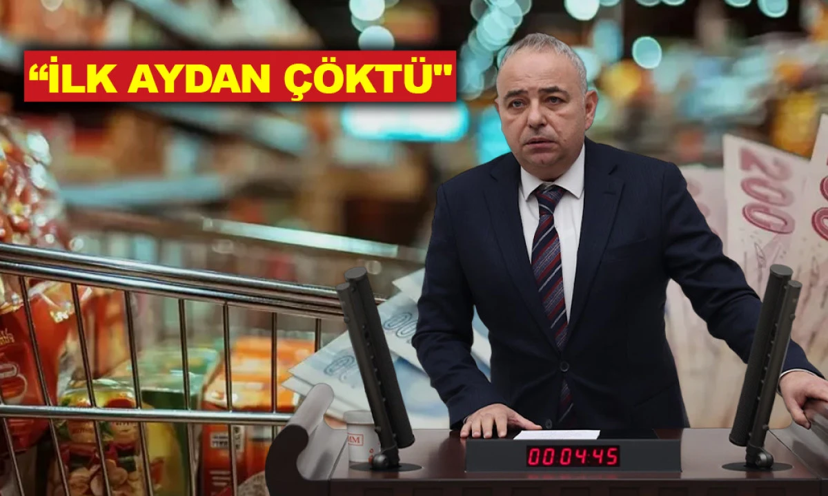 BAKIRLIOĞLU'NDAN İKTİDARA ENFLASYON VE ZAM ELEŞTİRİSİ 