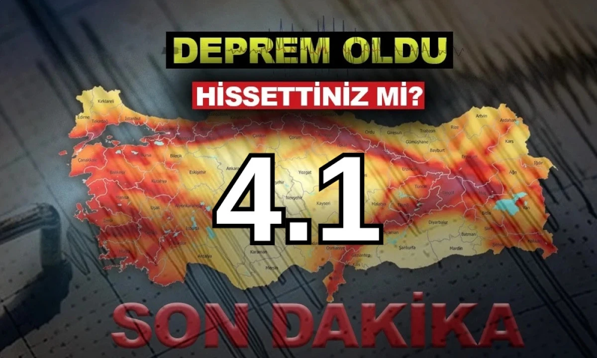 BALIKESİR G&Uuml;NE DEPREMLE BAŞLADI 