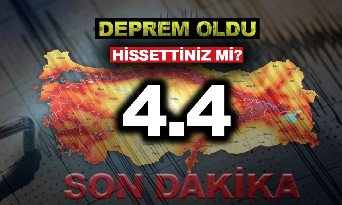 BALIKESİR'DE BİR DEPREM DAHA!