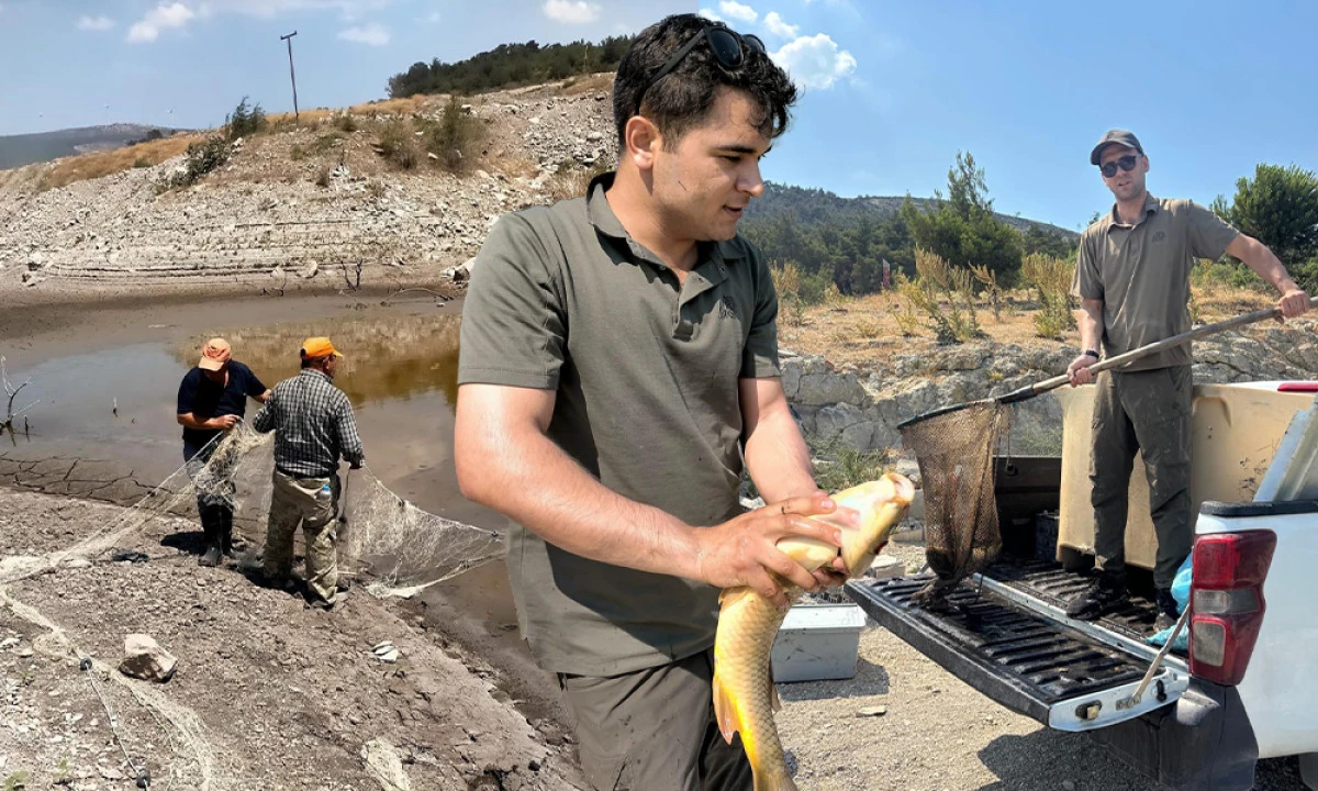 BALIKLAR ÖLMESİN DİYE ZAMANLA YARIŞTILAR