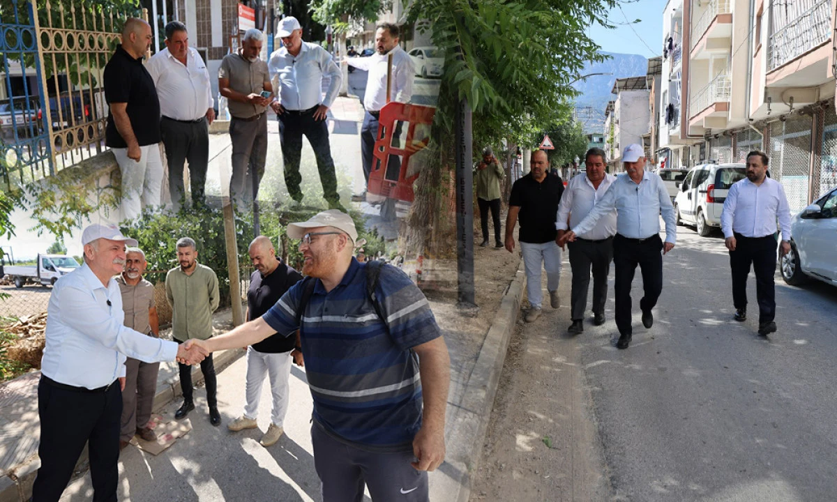 BARBAROS MAHALLESİ&rsquo;NDE &Uuml;STYAPI TAMAMLANIYOR