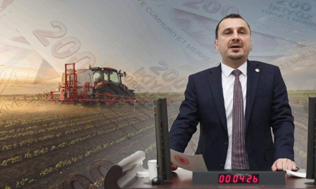 BAŞEVİRGEN’DEN TARIM BAKANLIĞI BÜTÇESİNE SERT ELEŞTİRİ