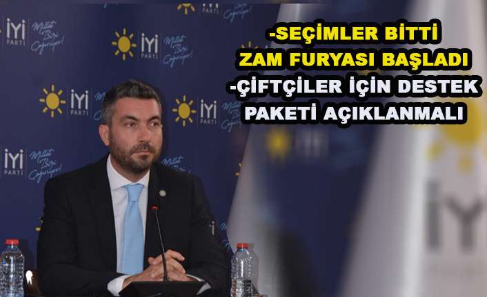 BAŞKAN AKAN: &Uuml;RETİCİ VAZGE&Ccedil;ERSE AYAĞA KALKAMAYIZ