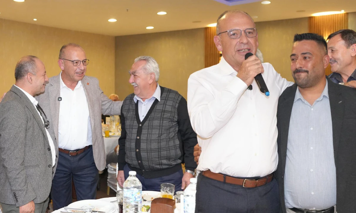 BAŞKAN AKIN MUHTARLARLA BULUŞTU