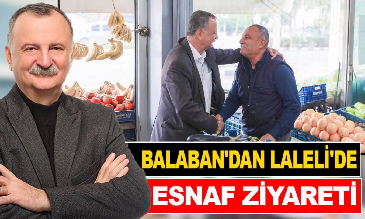 BAŞKAN BALABAN VATANDAŞLARLA İÇ İÇE