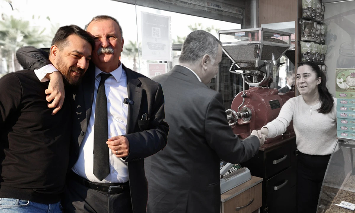 BAŞKAN BALABAN’DAN ESNAF ZİYARETİ