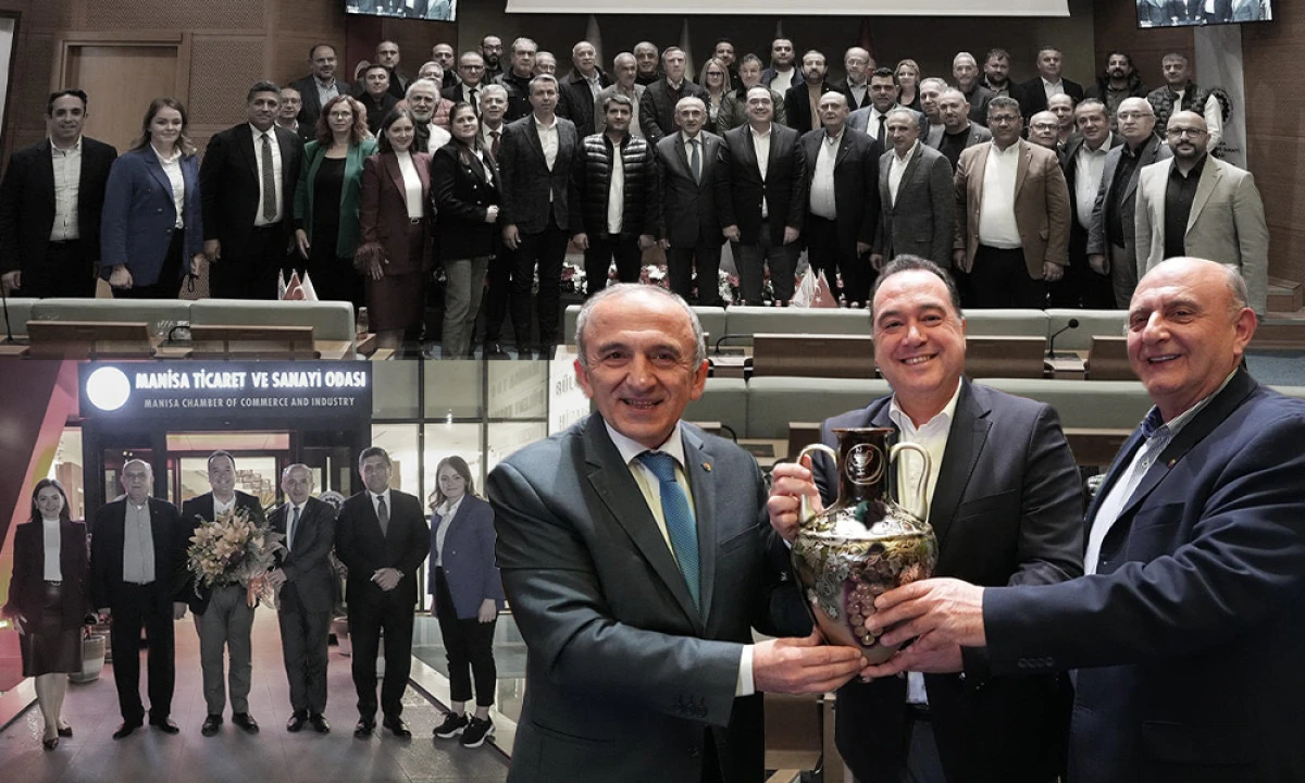 BAŞKAN DUTLULU MANİSA İŞ DÜNYASIYLA BULUŞTU