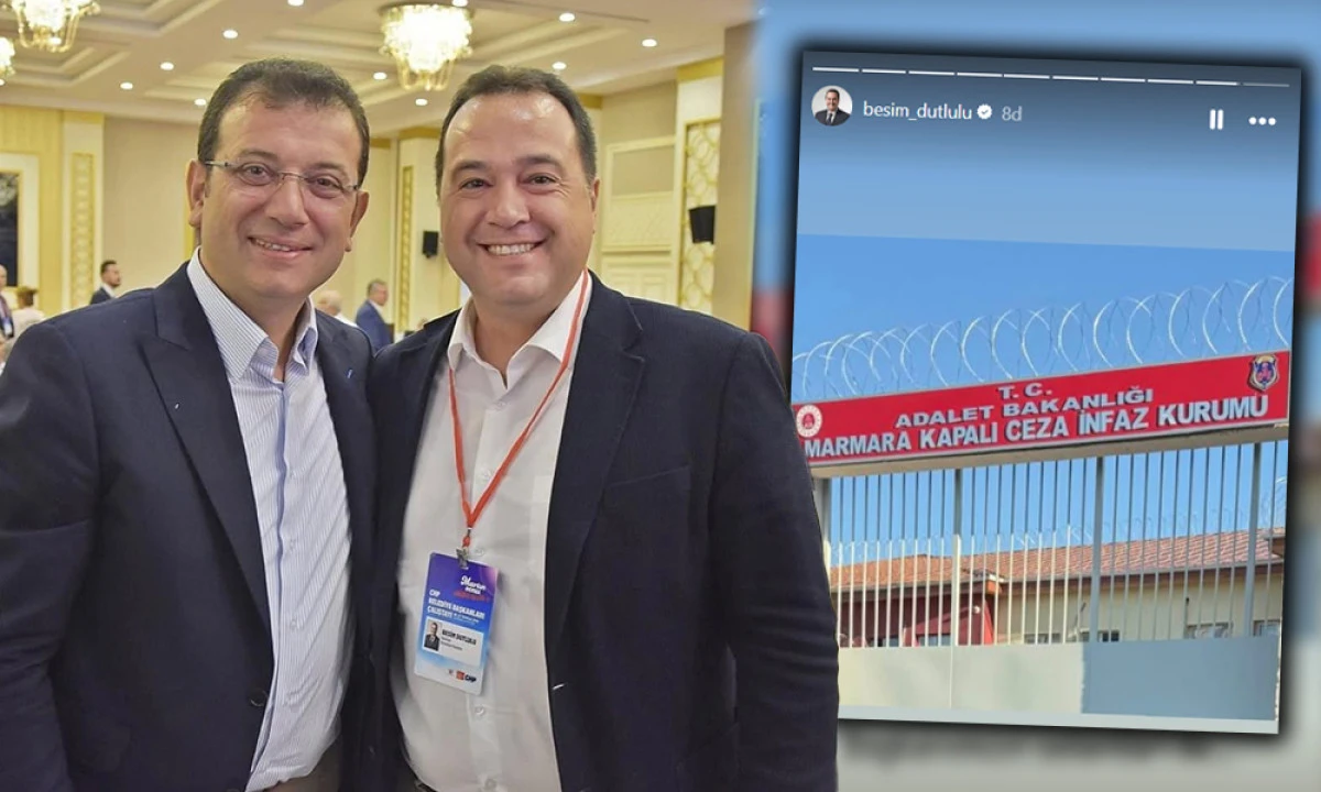 BAŞKAN DUTLULU&rsquo;DAN SİLİVRİ&rsquo;DE İMAMOĞLU&rsquo;NA ZİYARET