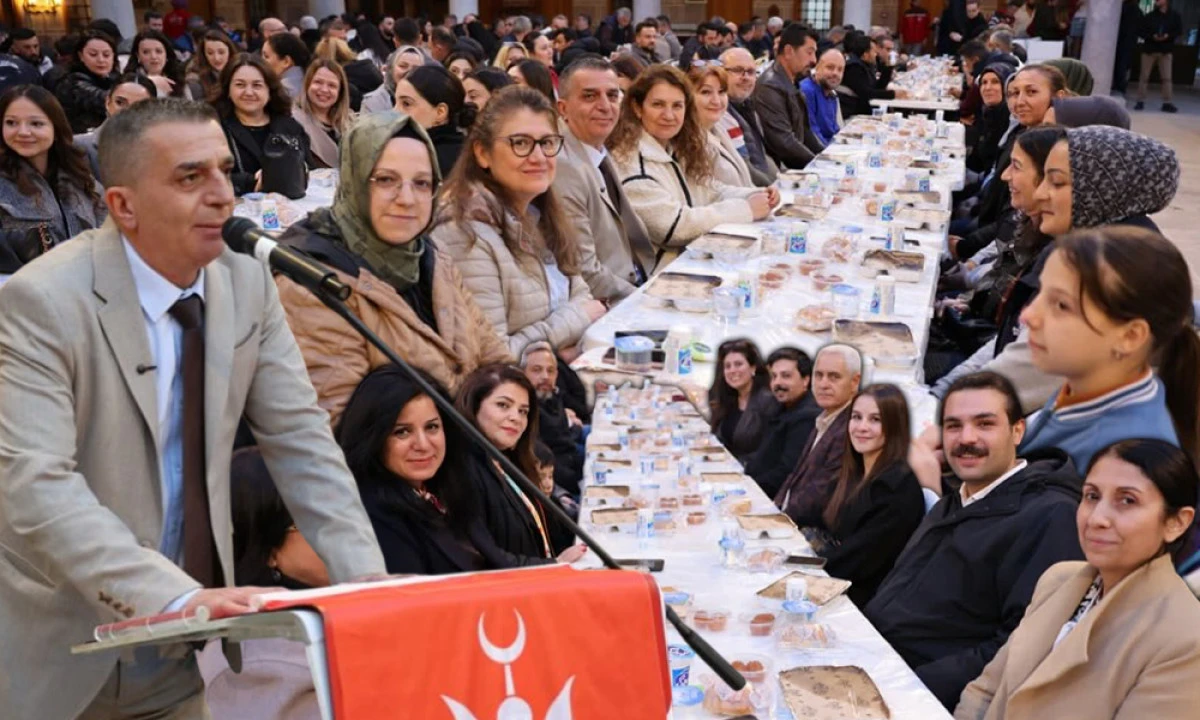 BAŞKAN HAKAN ŞİMŞEK'TEN PERSONELE VEFA SOFRASI