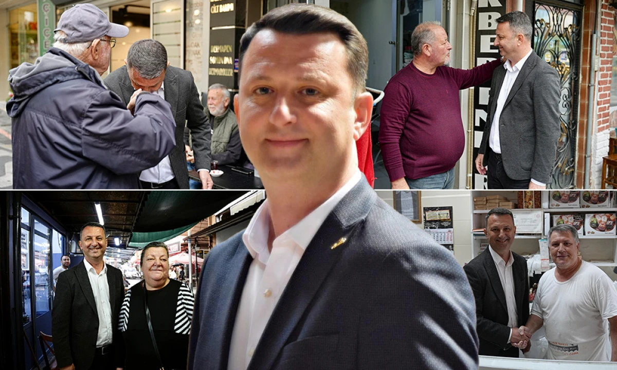 BAŞKAN KAYSERİLİ'DEN ESNAF ZİYARETİ