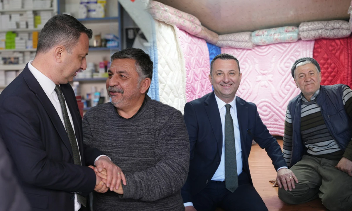 BAŞKAN KAYSERİLİ'DEN VATANDAŞ ZİYARETLERİ