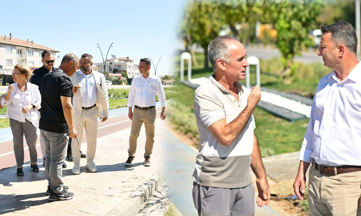 BAŞKAN KAYSERİLİ'DEN SAHA İNCELEMESİ