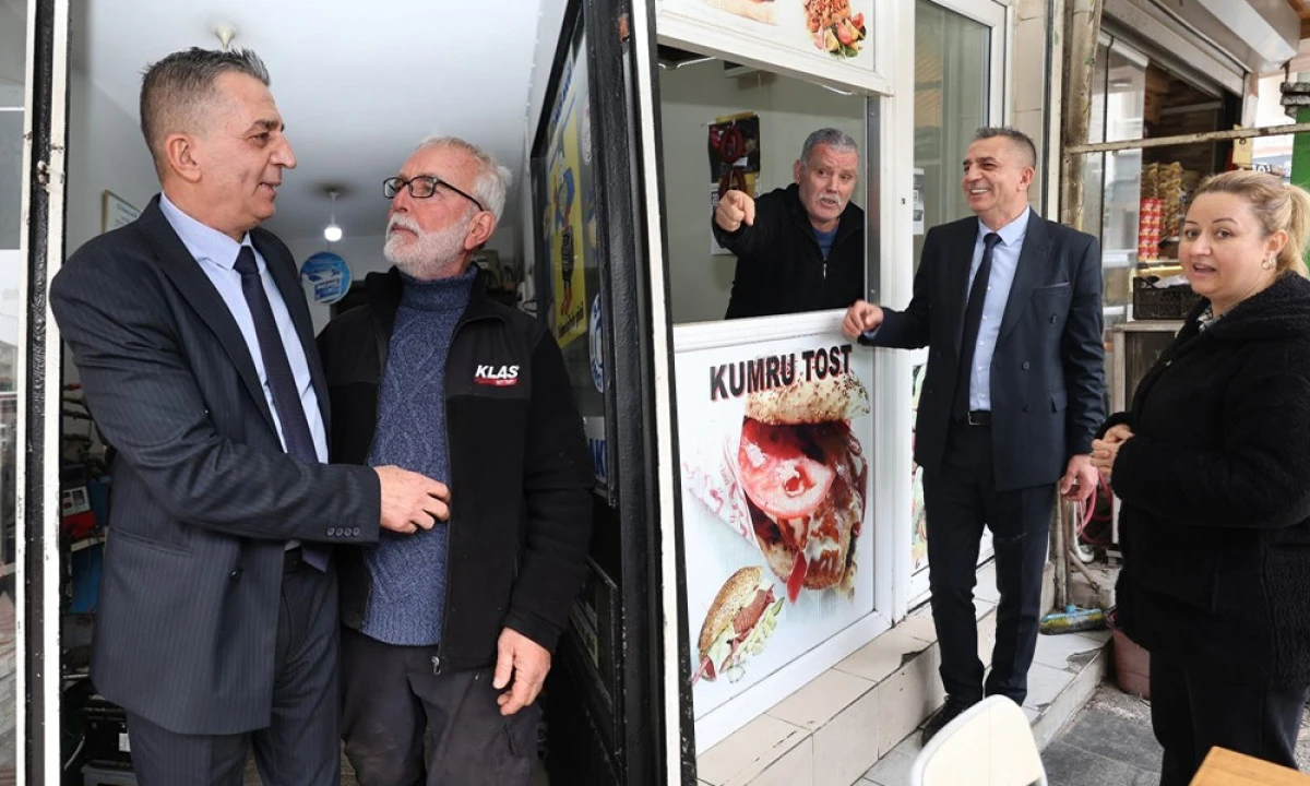 BAŞKAN ŞİMŞEK&rsquo;TEN 2 MAHALLEYE ZİYARET