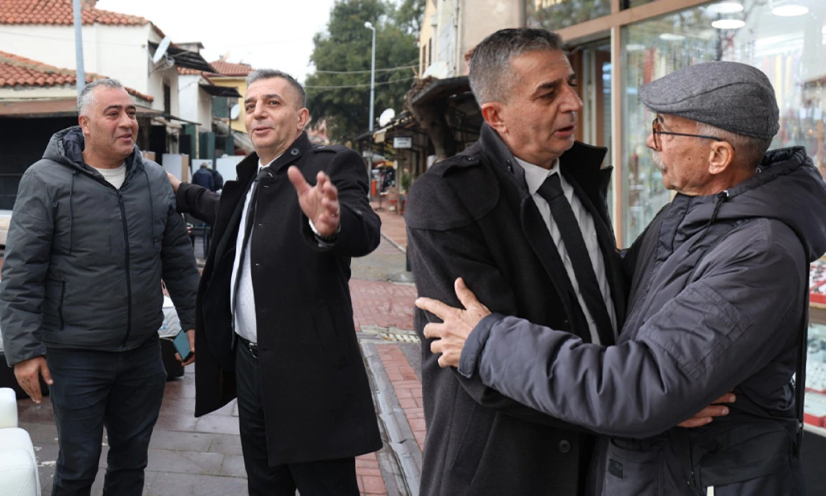 BAŞKAN ŞİMŞEK'TEN ESNAF ZİYARETİ