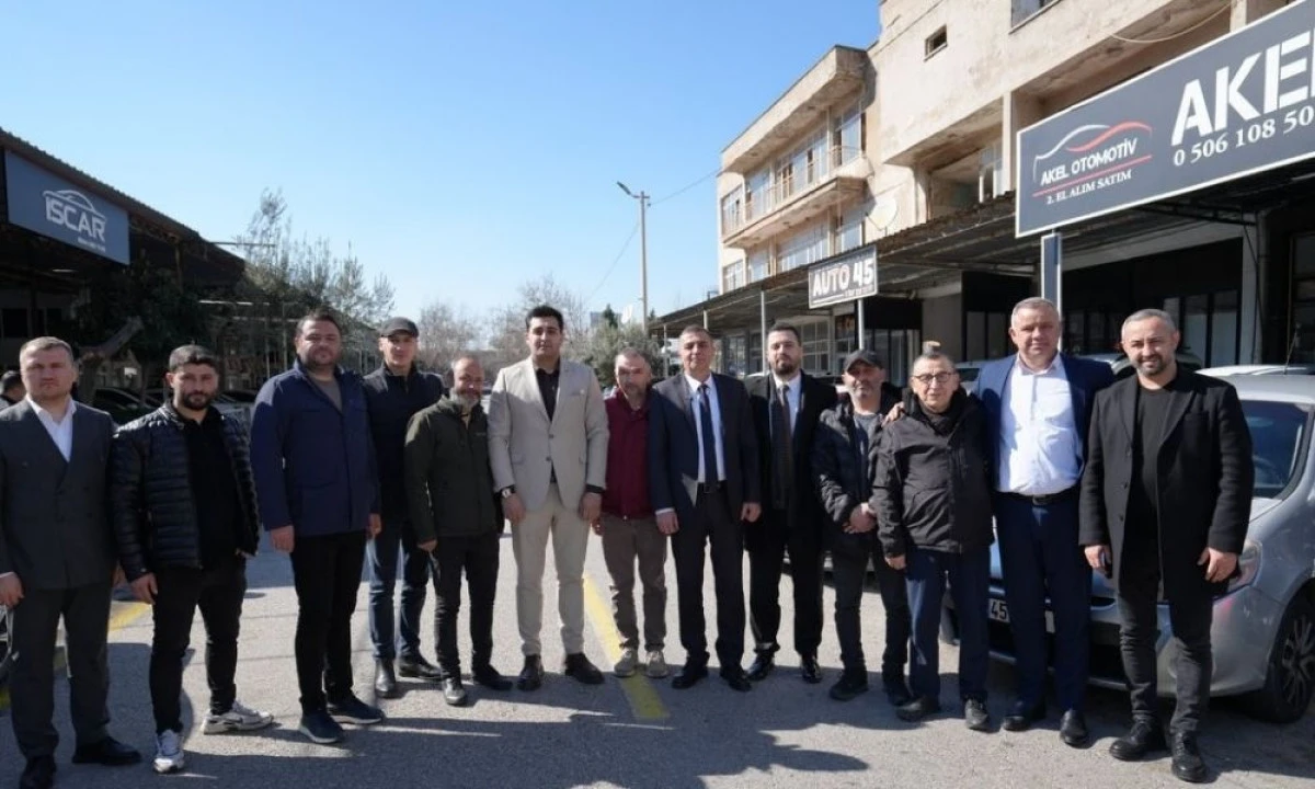 BAŞKAN ŞİMŞEK&rsquo;TEN GALERİCİLER SİTESİ&rsquo;NDE RAMAZAN MESAİSİ