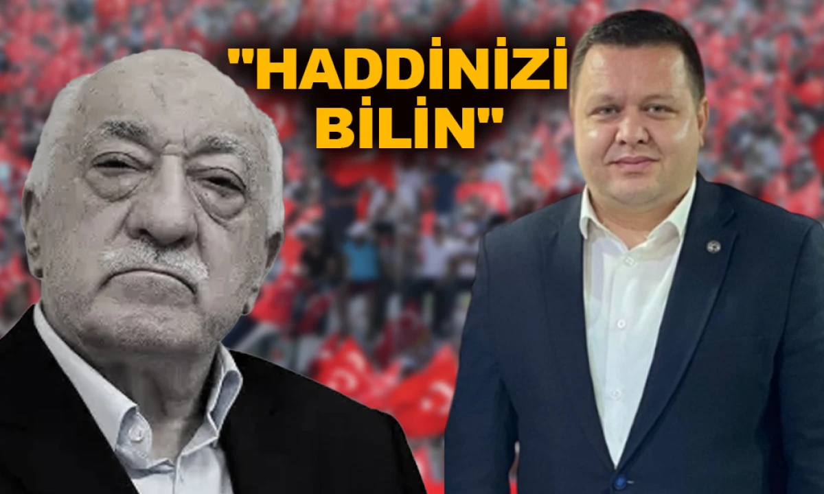 BAŞKAN TOSUNER'DEN 'FET&Ouml; ARTIKLARI' &Ccedil;IKIŞI