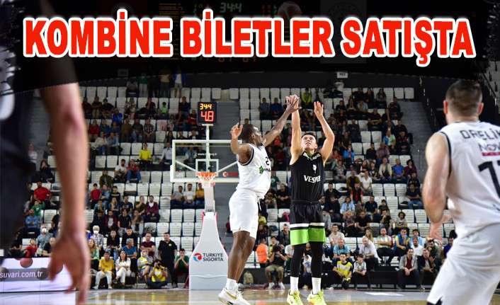 BASKETBOLSEVERLERİN MERAKLA BEKLEDİĞİ KOMBİNE BİLETLERİ SATIŞTA 