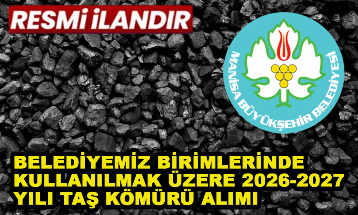 BELEDİYEMİZ BİRİMLERİNDE KULLANILMAK ÜZERE 2026-20