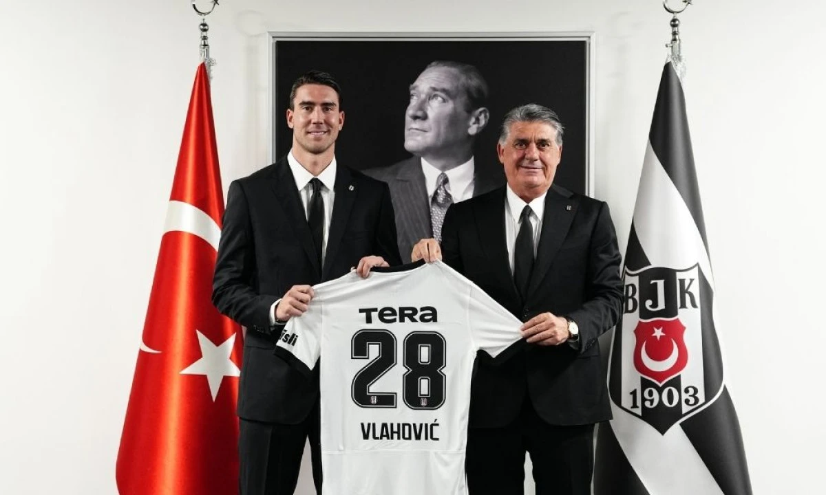 Beşiktaş&rsquo;ın 204. yabancısı Dusan Vlahovic