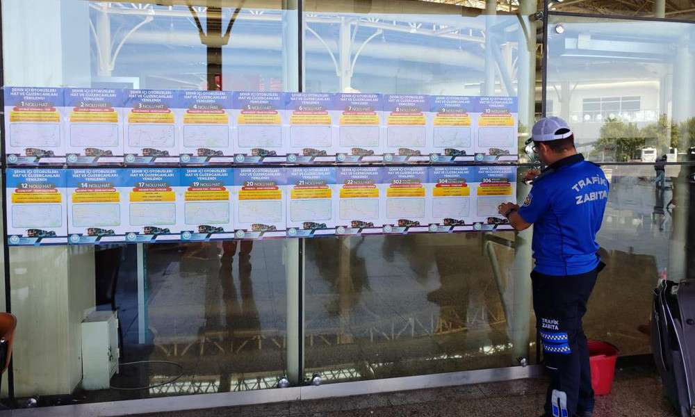 B&uuml;y&uuml;kşehir vatandaşları yeni g&uuml;zergahlar konusunda bilgilendiriyor