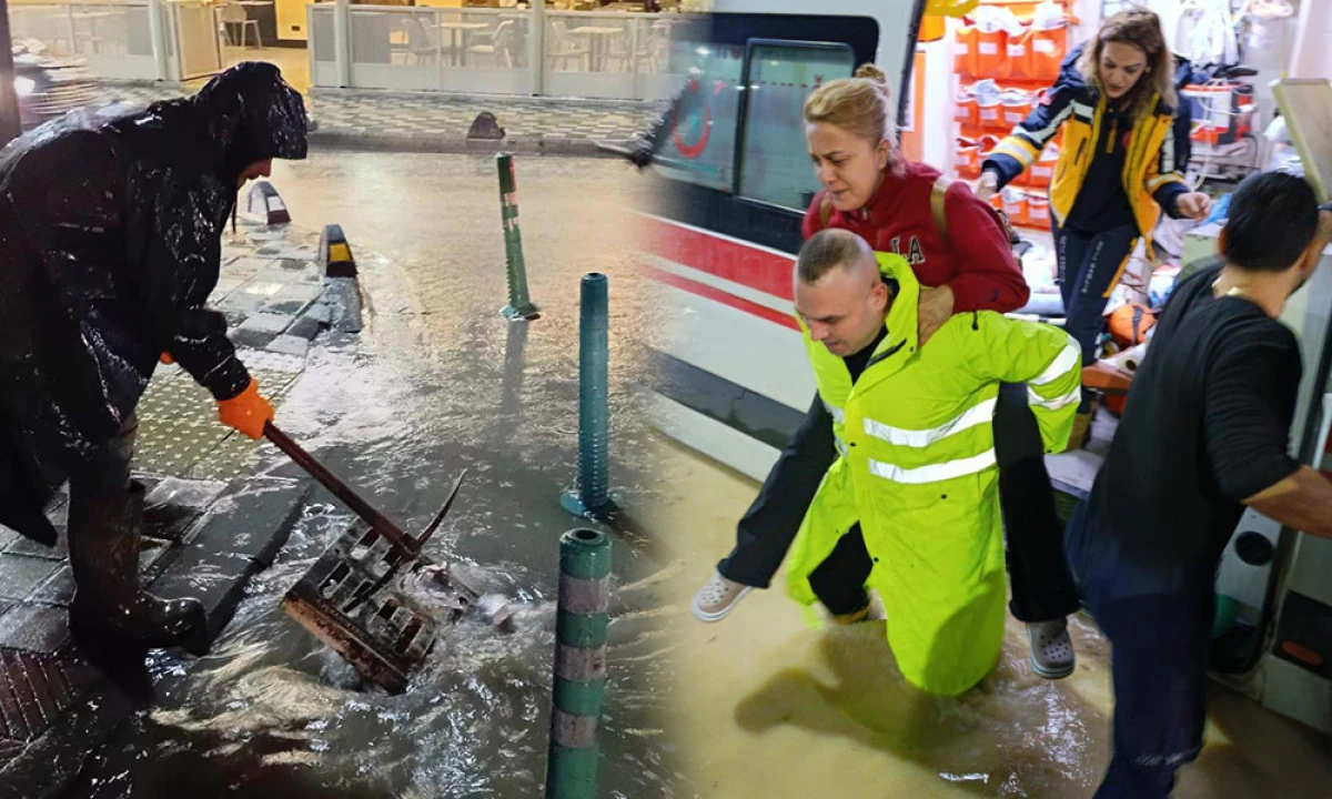 B&Uuml;Y&Uuml;KŞEHİR&rsquo;DE SAĞANAK ALARMI