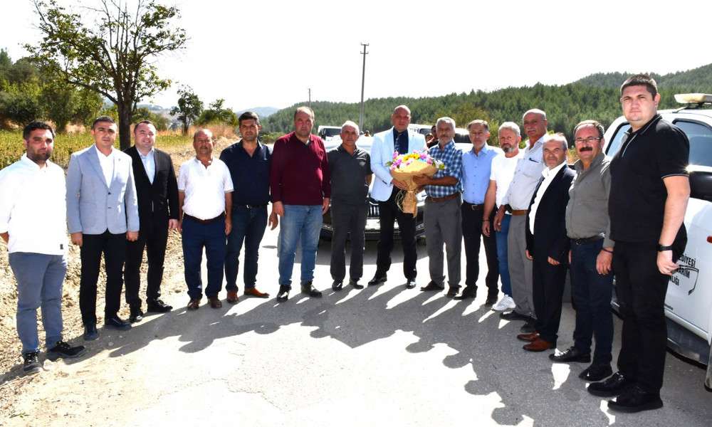 BÜYÜKŞEHİR’DEN AKHİSAR’A 111 KİLOMETRE ASFALT