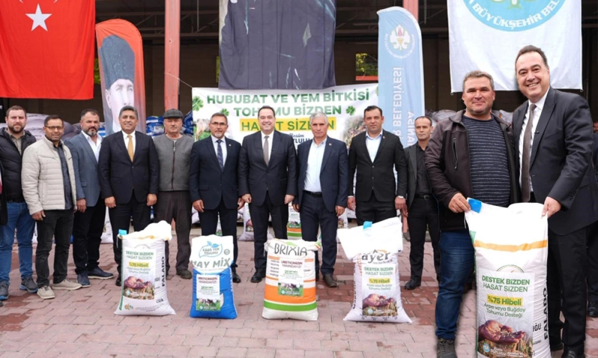 BÜYÜKŞEHİR’DEN ÜRETİCİLERE DESTEK