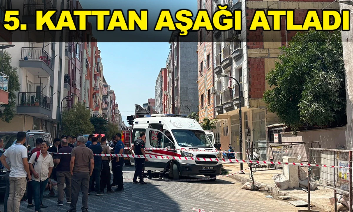 &Ccedil;ATIDAN ATLAYAN ŞAHIS AĞIR YARALANDI