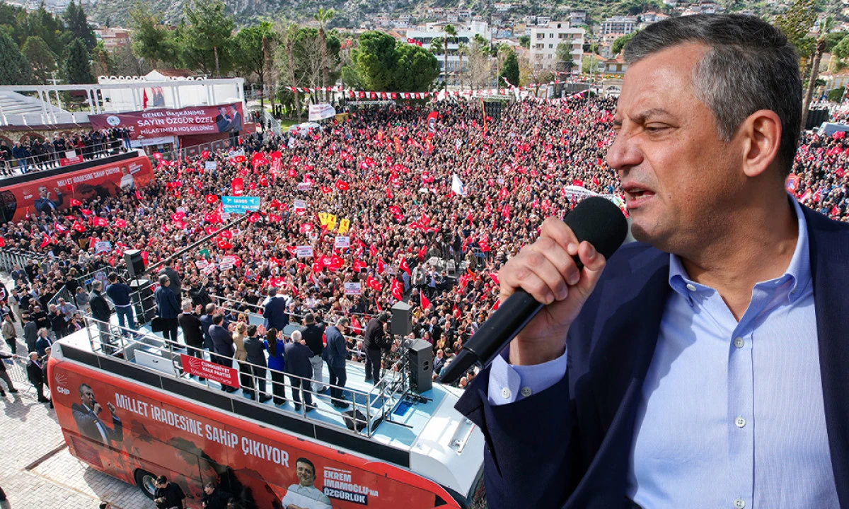 CHP LİDERİ &Ouml;ZEL, MUĞLA'DAN İKTİDARA Y&Uuml;KLENDİ